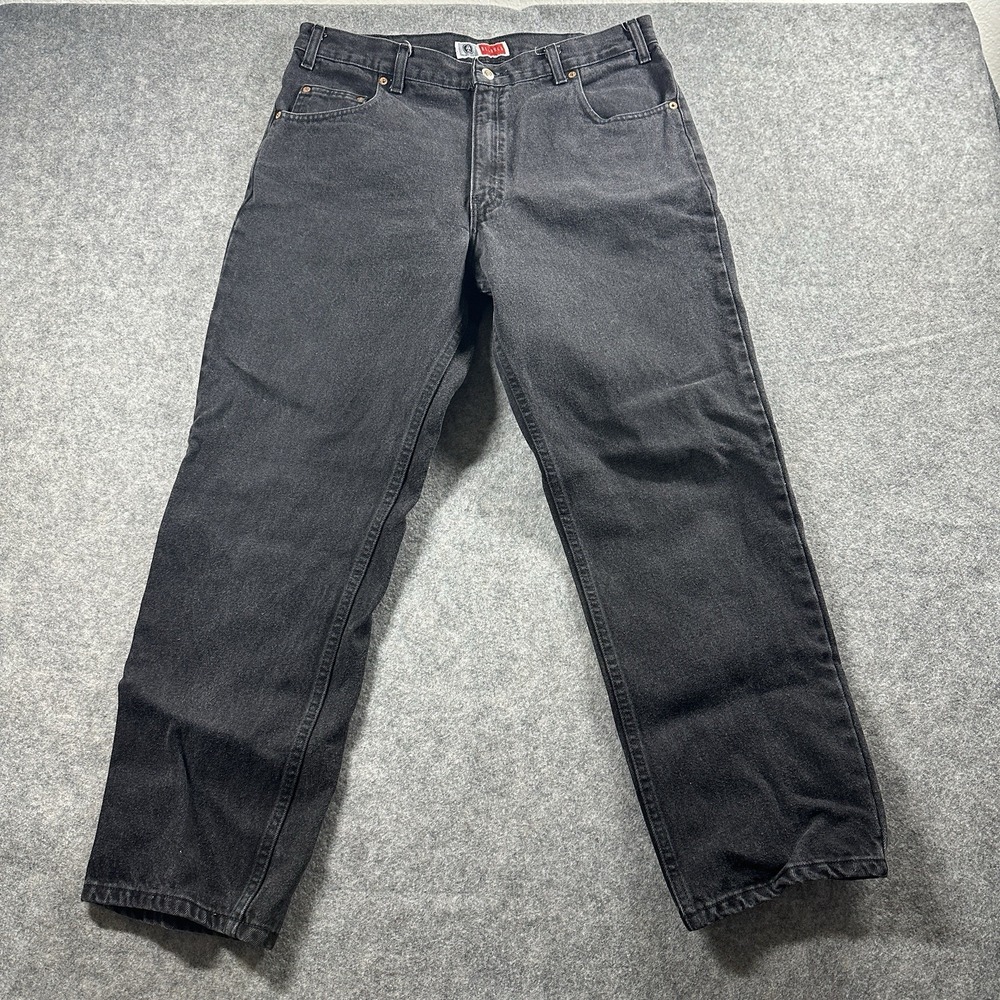 Vtg‎ Y2K Arizona Jeans Mens 36x30 (fits 33x28) Relaxed Straight Leg Black